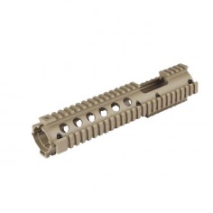 RR108 Rails with picatinny rail on 4 sides.